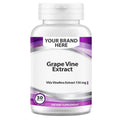 Grape Vine Extract 150mg Capsules White Label | Anti-inflammatory & Antioxidant Support - Private Label Supplement Manufacturer