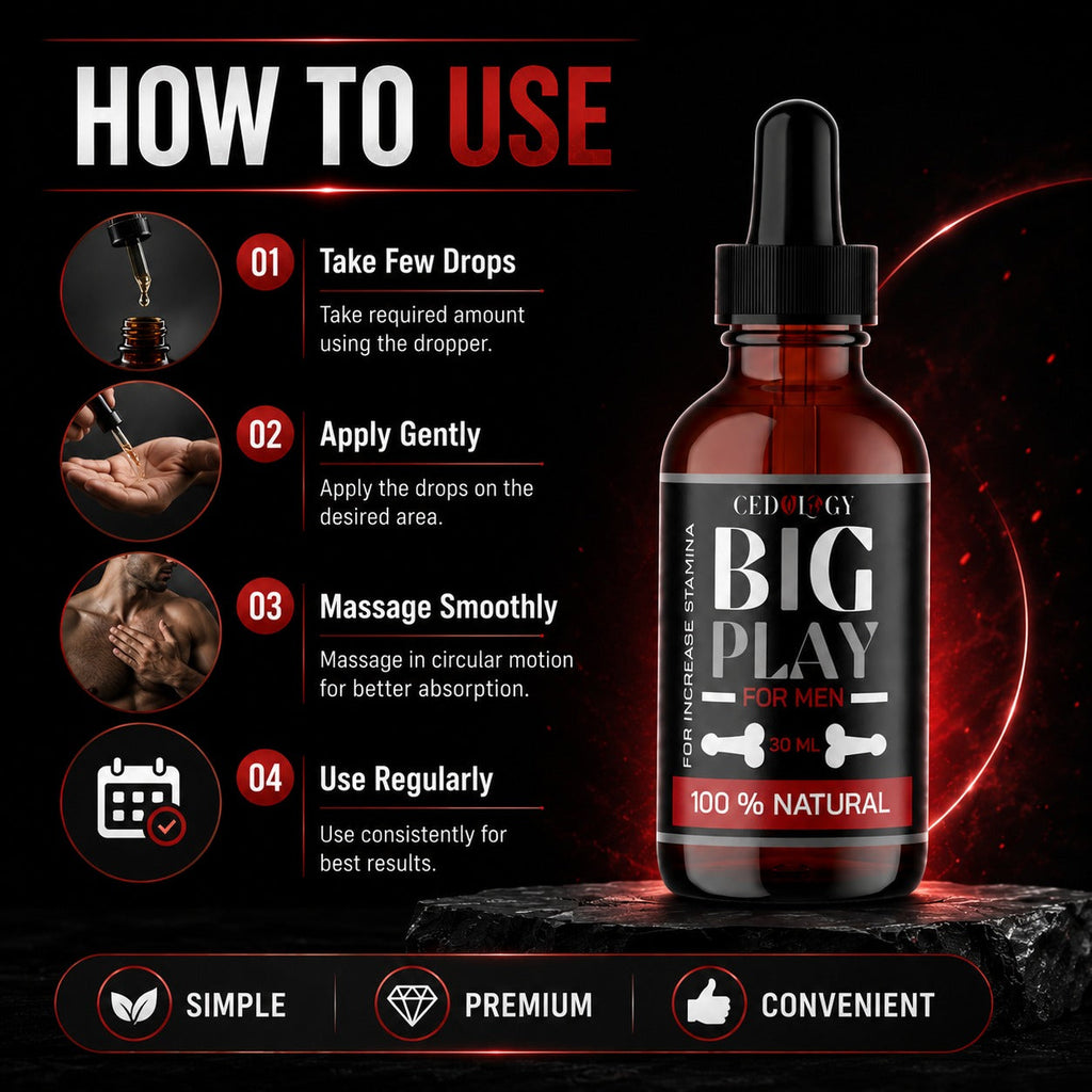 Big Play Massage Oil (30ml)