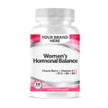 Women's Hormonal Balance Softgels White Label | Chaste Berry + Vitamin K1 + B12 + B6 + B9 - Private Label Softgels Manufacturer