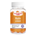 Biotin Gummies Private Label (PECTIN) | Biotin + Vitamin C + Vitamin E | Private Label Gummy Manufacturer