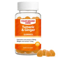 Tumeric & Ginger Gummies Private Label (PECTIN) | Curcumin and Ginger Gummies | Private Label Gummy Manufacturer | LOW MOQ FORMULA