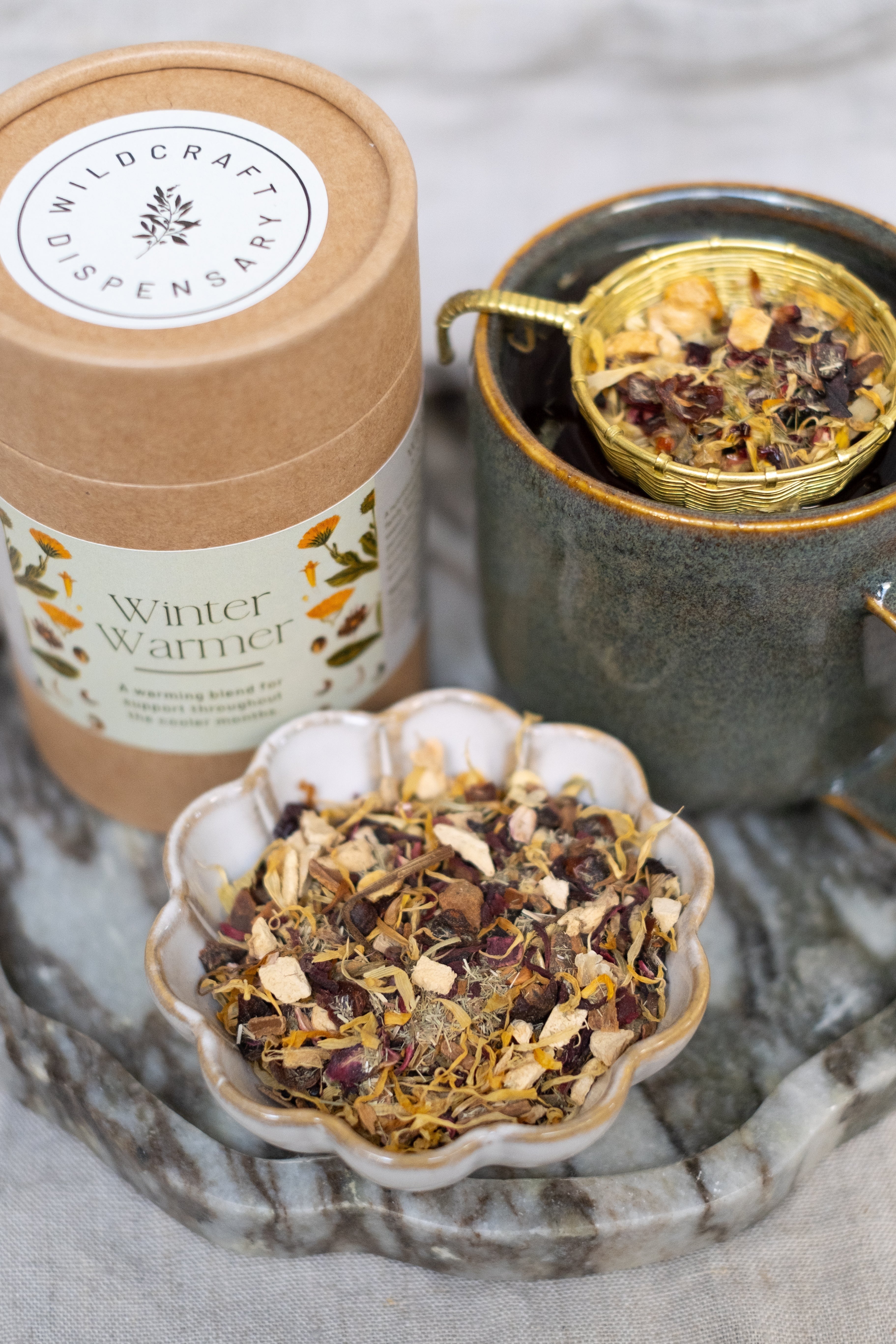 WINTER WARMER TEA 60g - Comforting Herbs, Fruits & Spices