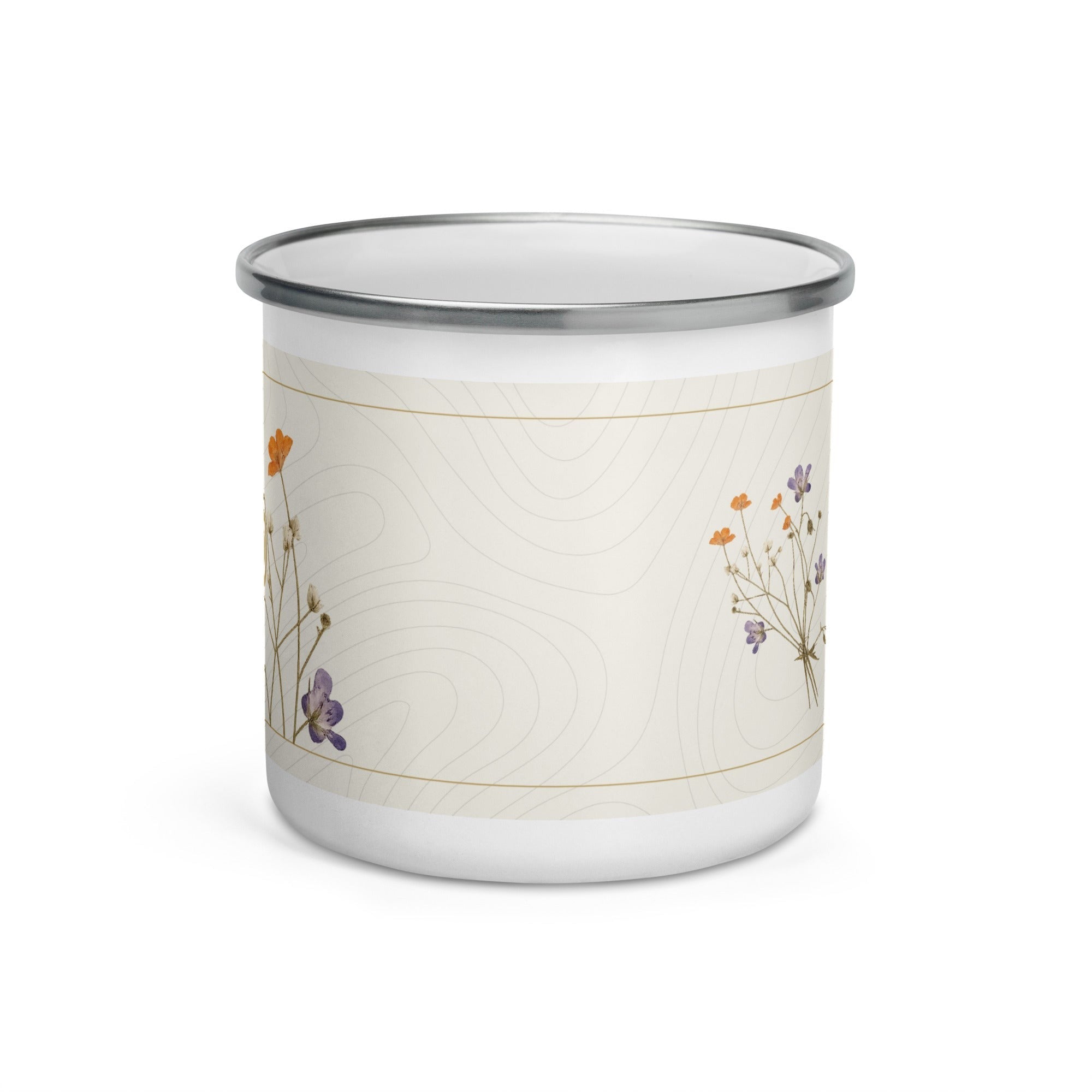 Enamel Mug - Steep. Sip. Soften.