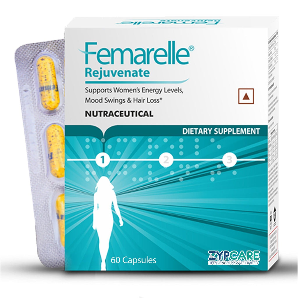 Femarelle® Rejuvenate Perimenopause Supplements | 35-49+ Women | Skin Health, Hair Loss, Energy, Mood Swings | 8 Million+ Customers, Global Brand