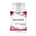 Nerve Health, Antioxidant and Cellular Protection Softgels White Label | Vitamin B1 + B12 + Alpha Lipoic Acid + Folic Acid + Inositol + Selenium... - Private Label Softgels Manufacturer