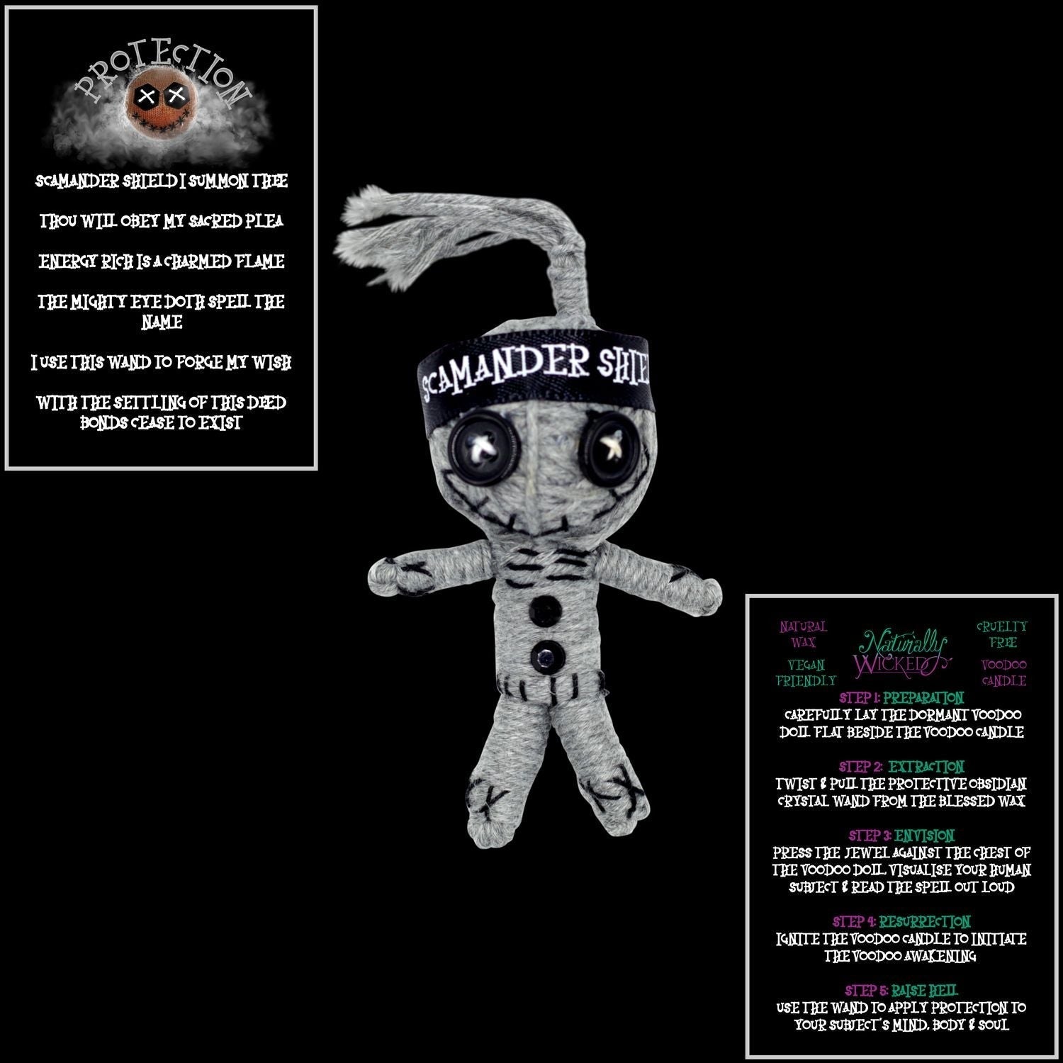 Voodoo Protection Candle