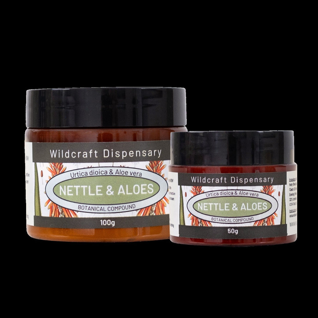 Wildcraft NETTLE & ALOES HERBAL OINTMENT for Cooling and Skin Comfort