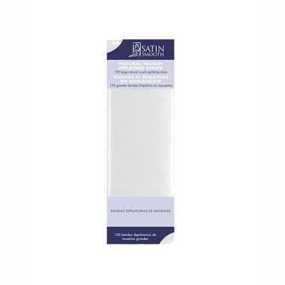 Satin Smooth Pre cut Muslin Strip – Large – 100pk