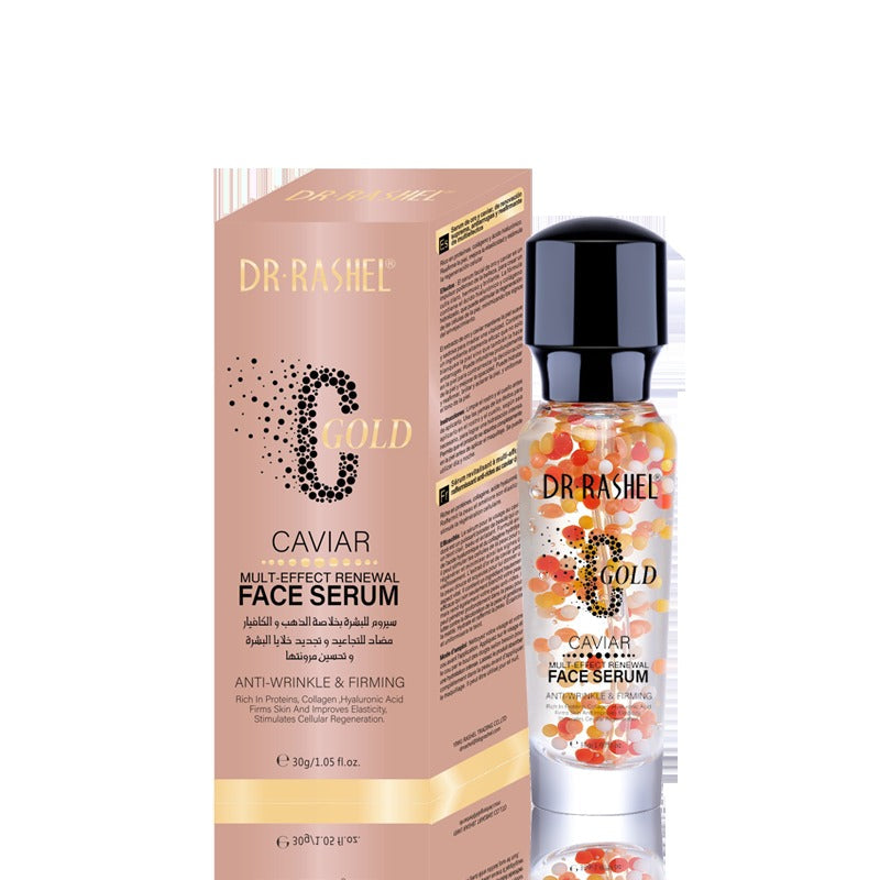 Gold caviar face serum