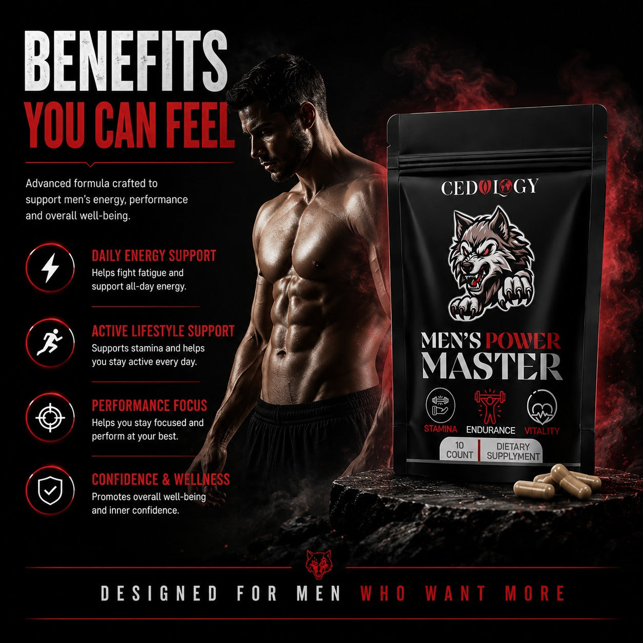 Men's Power Master (10 Unit)