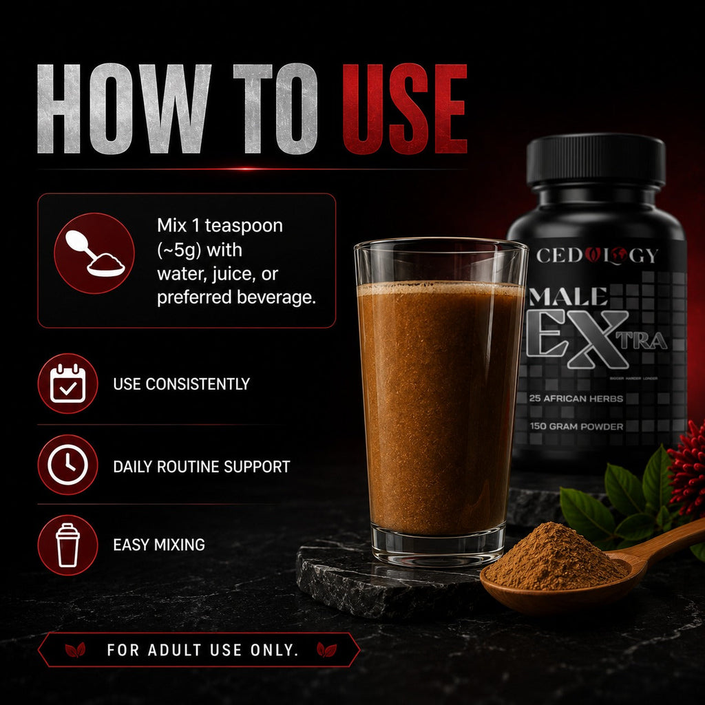 Male Extra - 25 African Herbs Powder (150g)