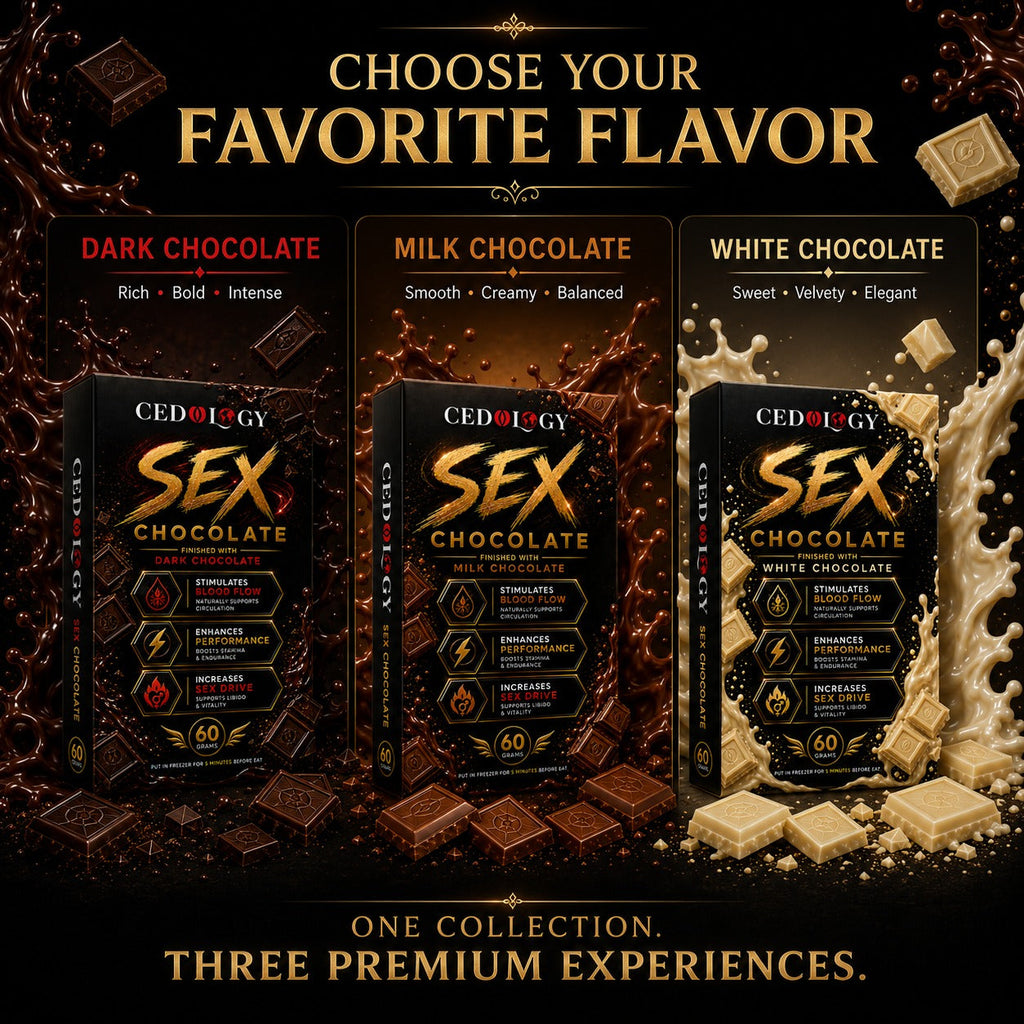 Chocolate Combo - Premium Dark, Milk and White Chocolate (60 Grams Each)