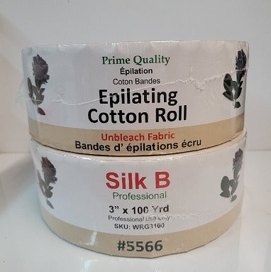 Silk B Unbleached Cotton – 3 inch by 100 Yard