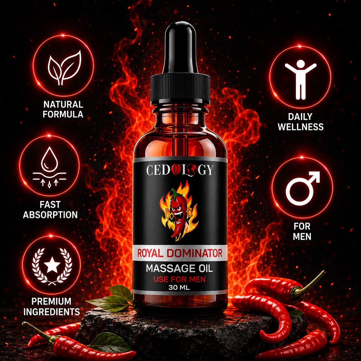 Dominator Massage Oil (30ml)