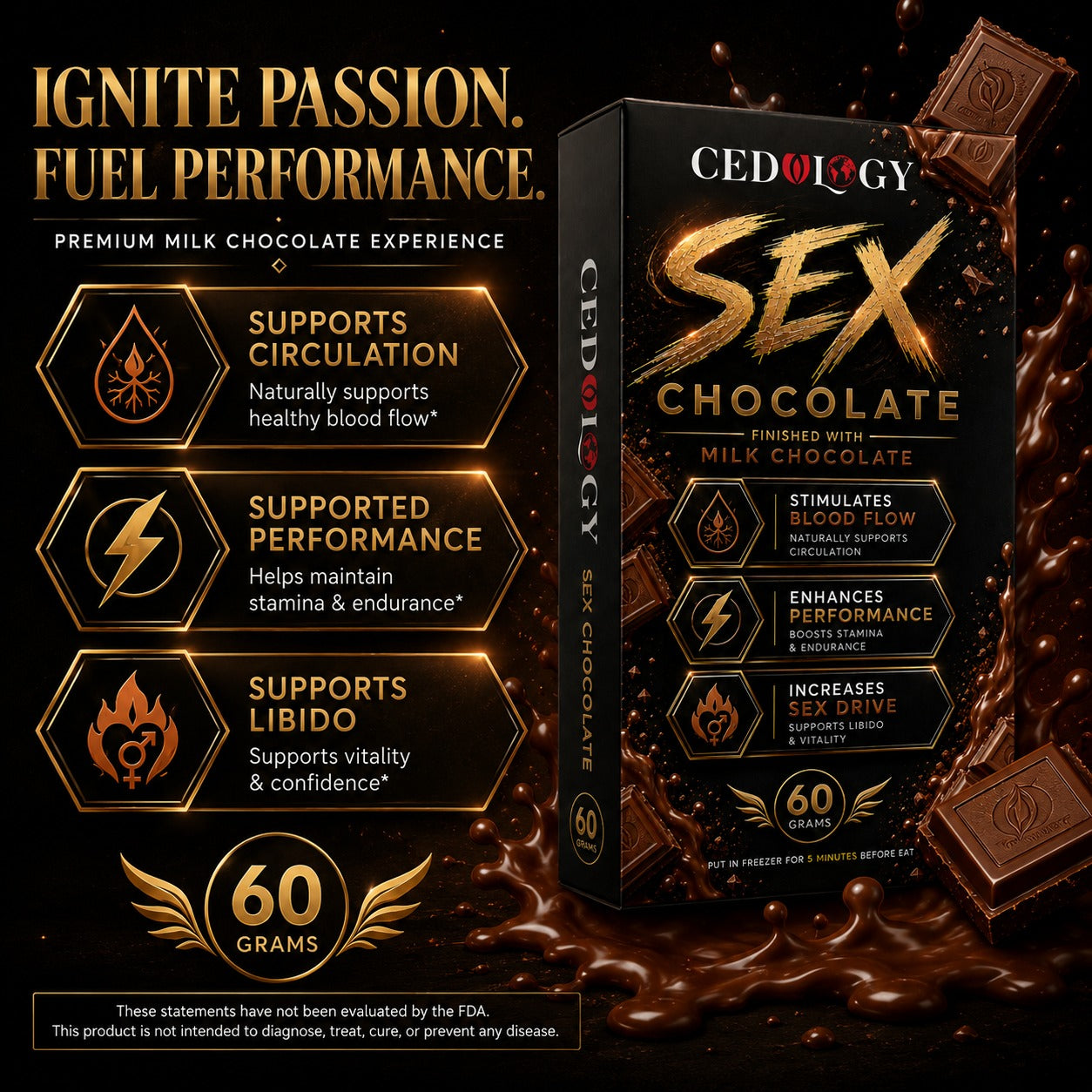 Premium Milk Chocolate Experience (60 Grams)