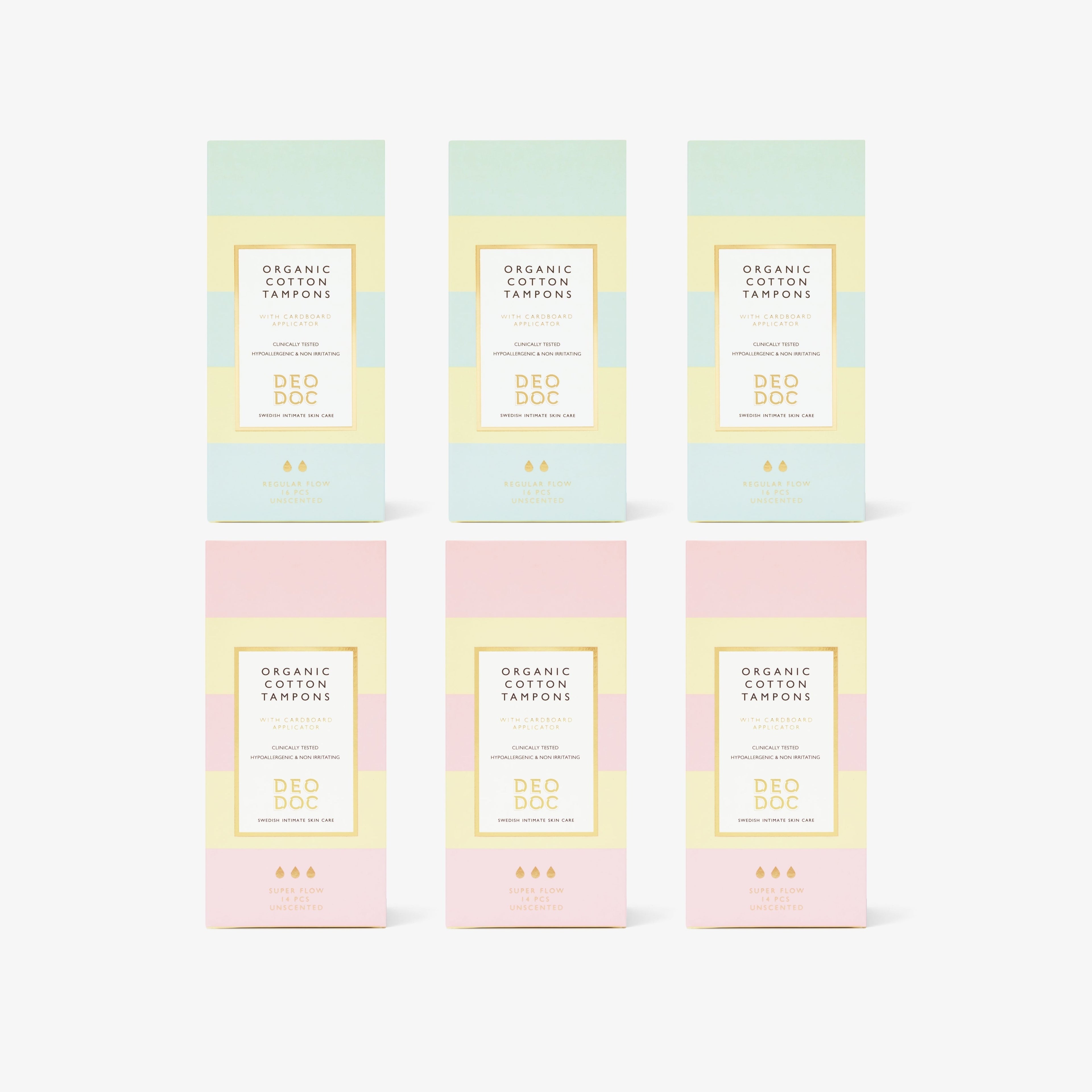 Cotton Tampons Value Kit