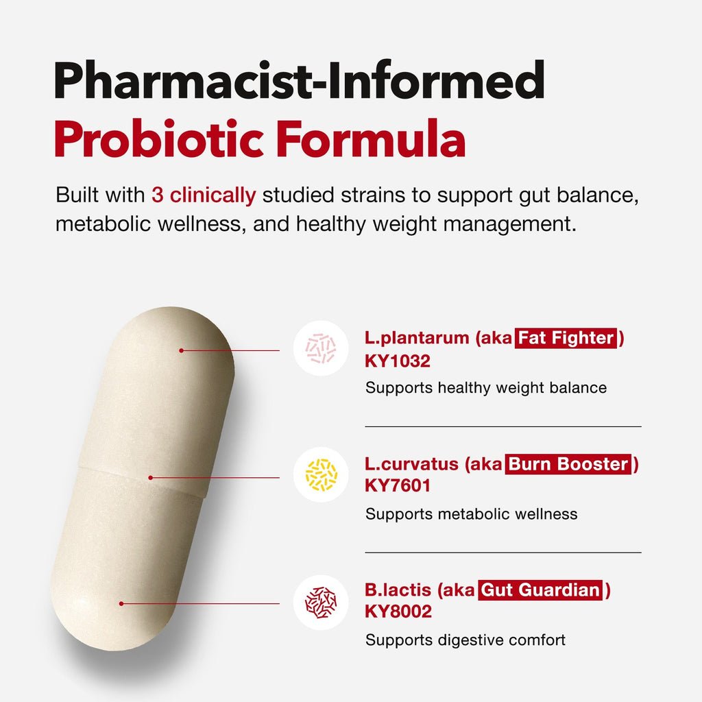 [Amazon] Diet Probiotics for Weight Management & Immune Support