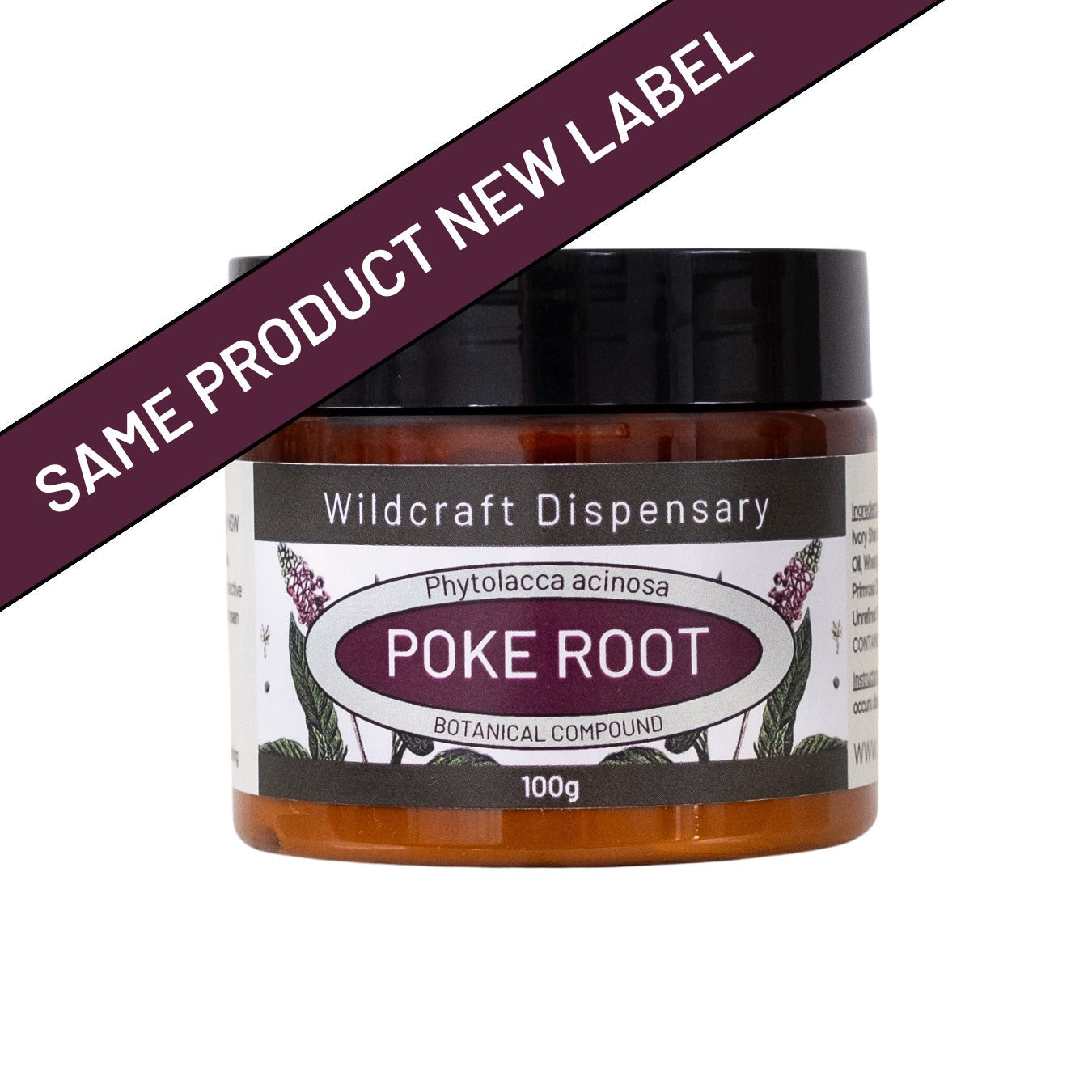 Wildcraft POKE ROOT HERBAL OINTMENT for Swelling and Lymphatic Support