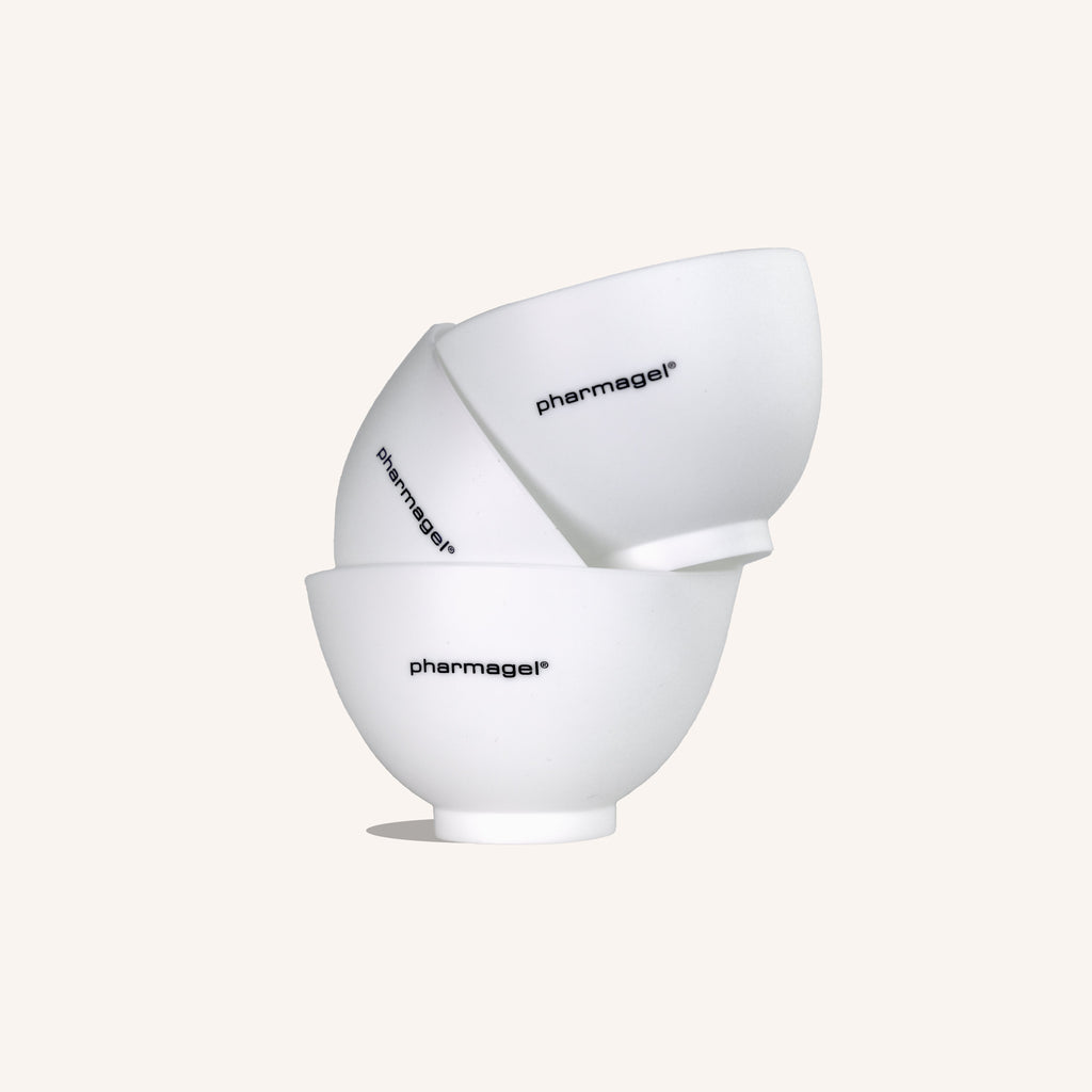 White Silicone Mixing Bowl