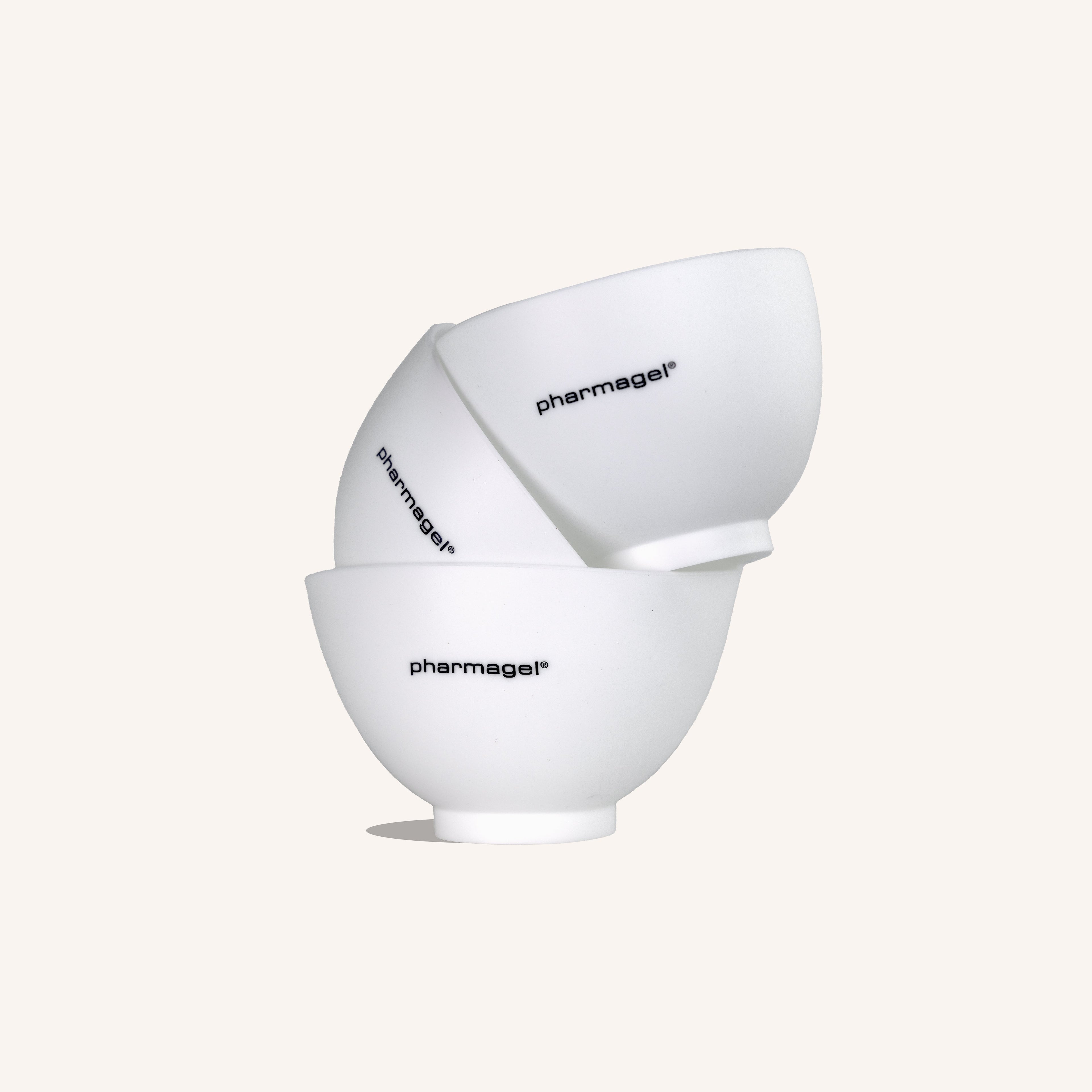 White Silicone Mixing Bowl