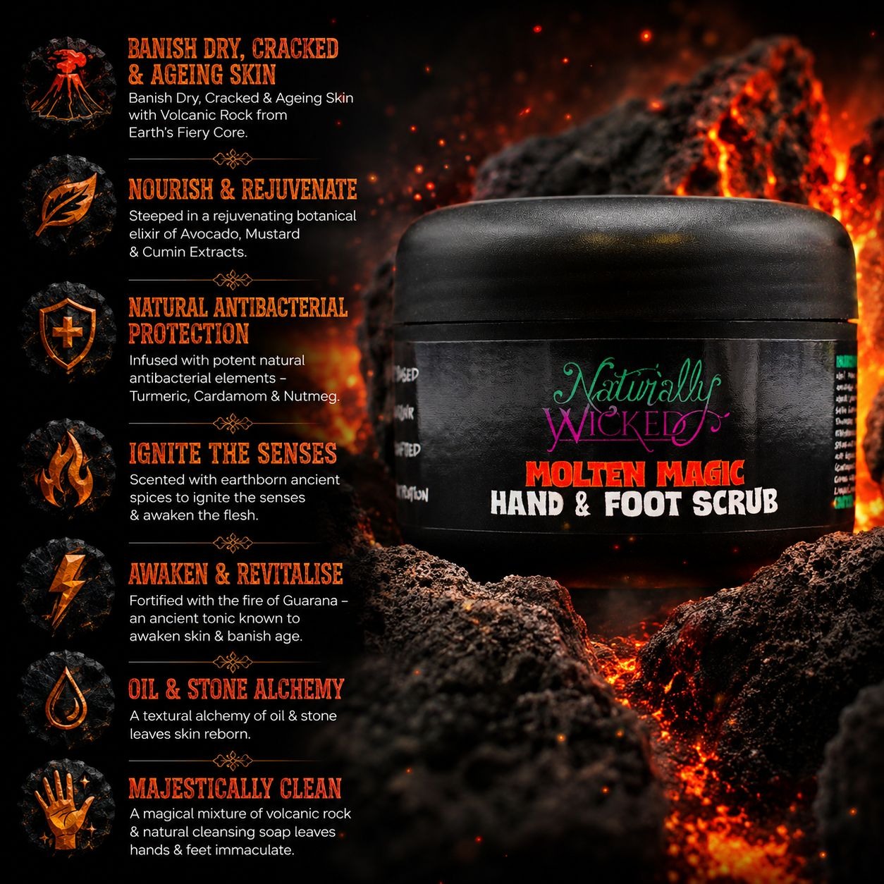 Molten Magic Hand & Foot Scrub