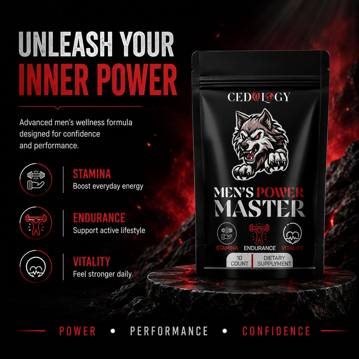 Men's Power Master (10 Unit)