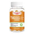 Magnesium + Potassium Gummies Private Label (PECTIN) | Magnesium + Potassium | Private Label Gummy Manufacturer