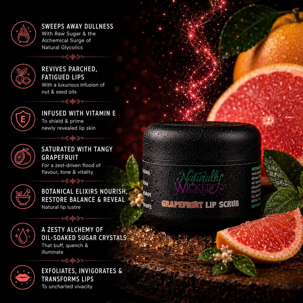 Grapefruit Lip Scrub