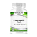 Silymarin (Milk Thistle) + B-Complex PLUS Softgels White Label | Silymarin + Vit B1, B2, B5, B6, B12 + Nicotinamide - Private Label Softgels Manufacturer