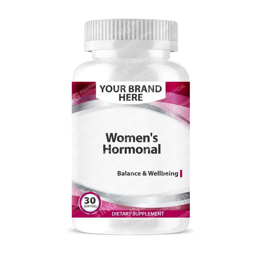 Women's Hormonal Balance & Wellbeing Softgels White Label | Black Seed Oil + Evening Primrose Oil (EPO) + Vitamin E - Private Label Softgels Manufacturer
