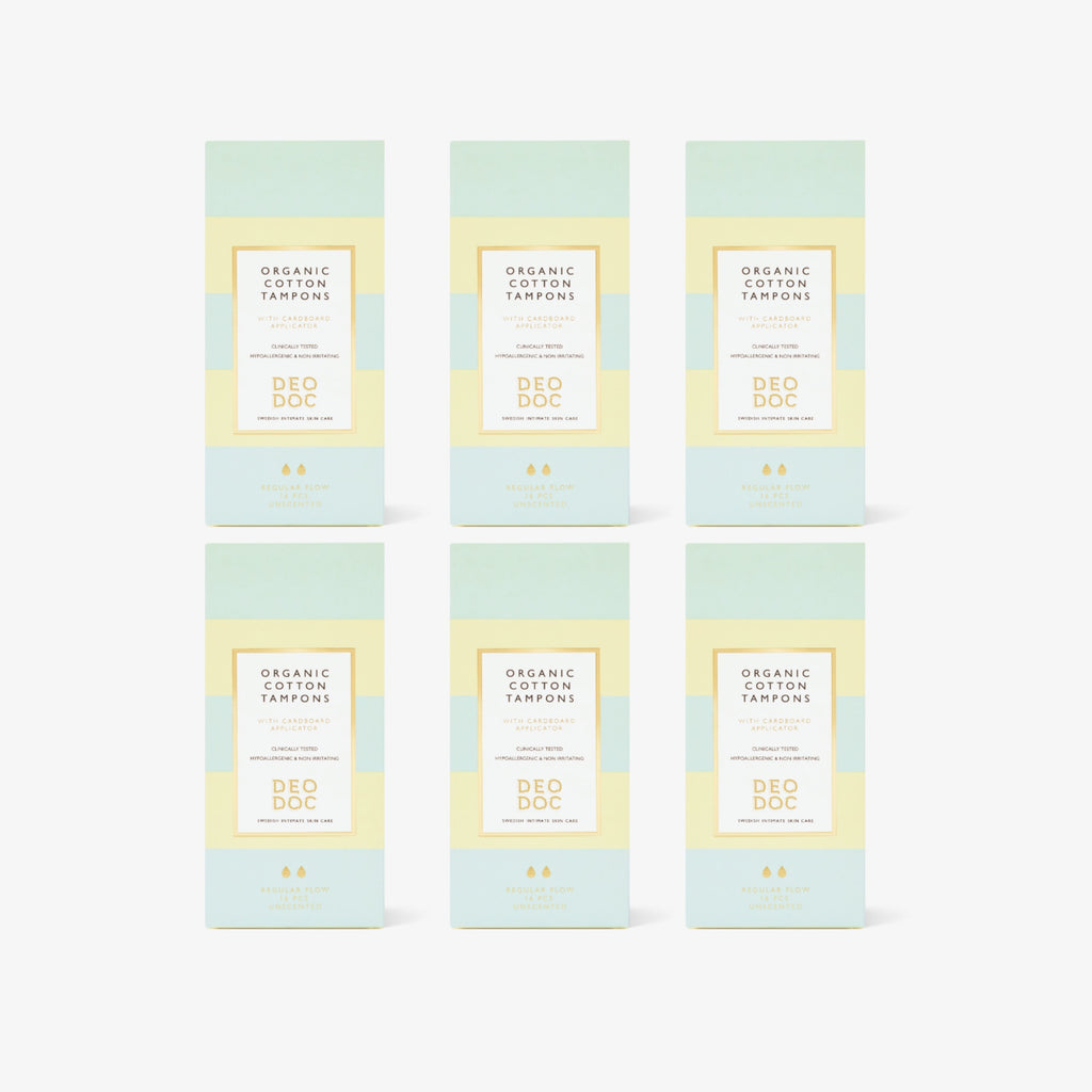 Cotton Tampons Value Kit