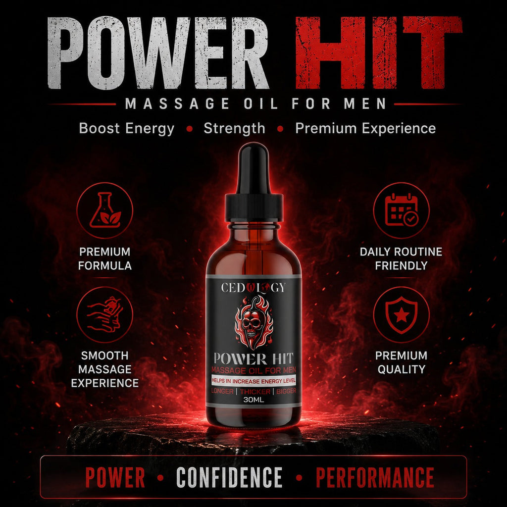 Power Hit Massage Oil (30ml)