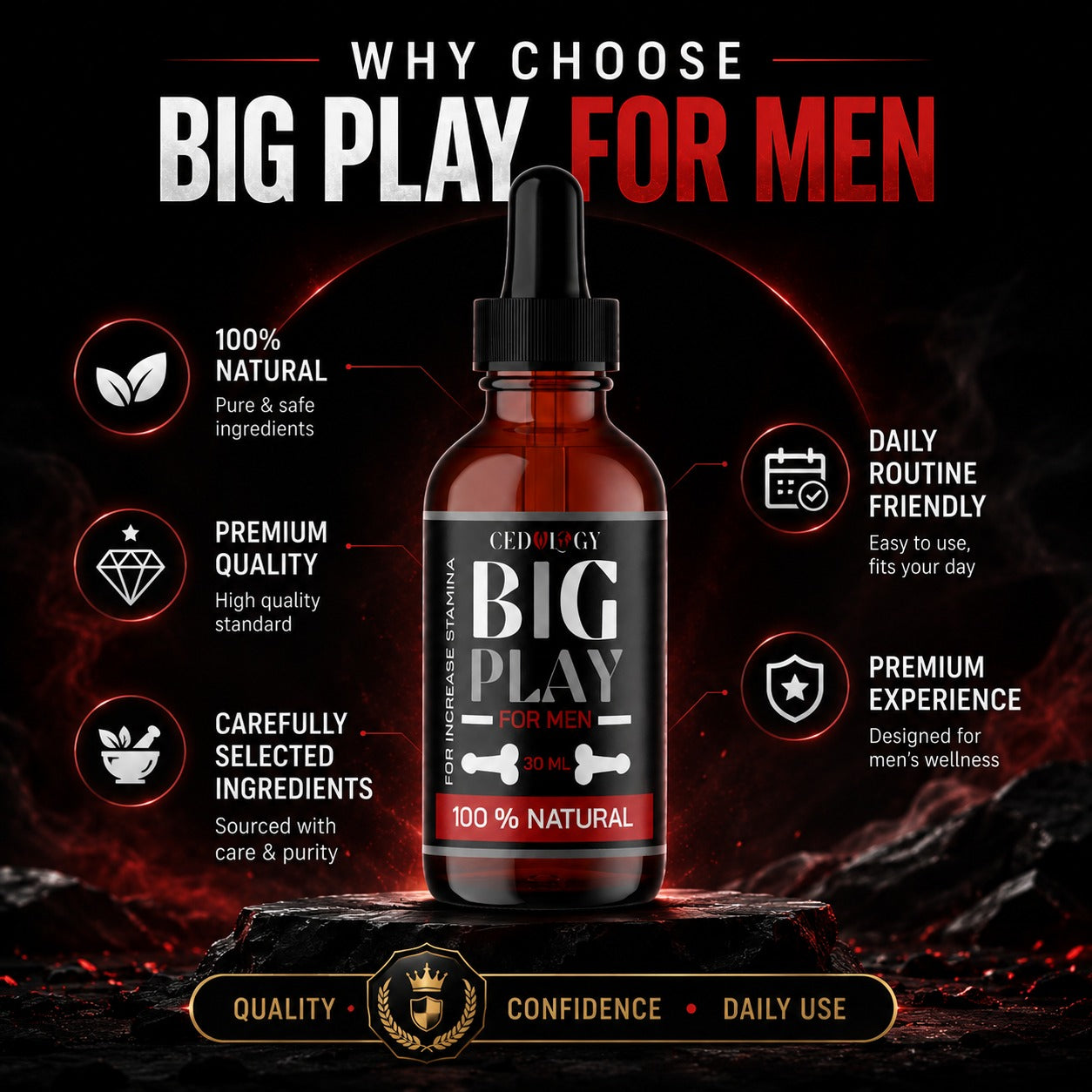 Big Play Massage Oil (30ml)