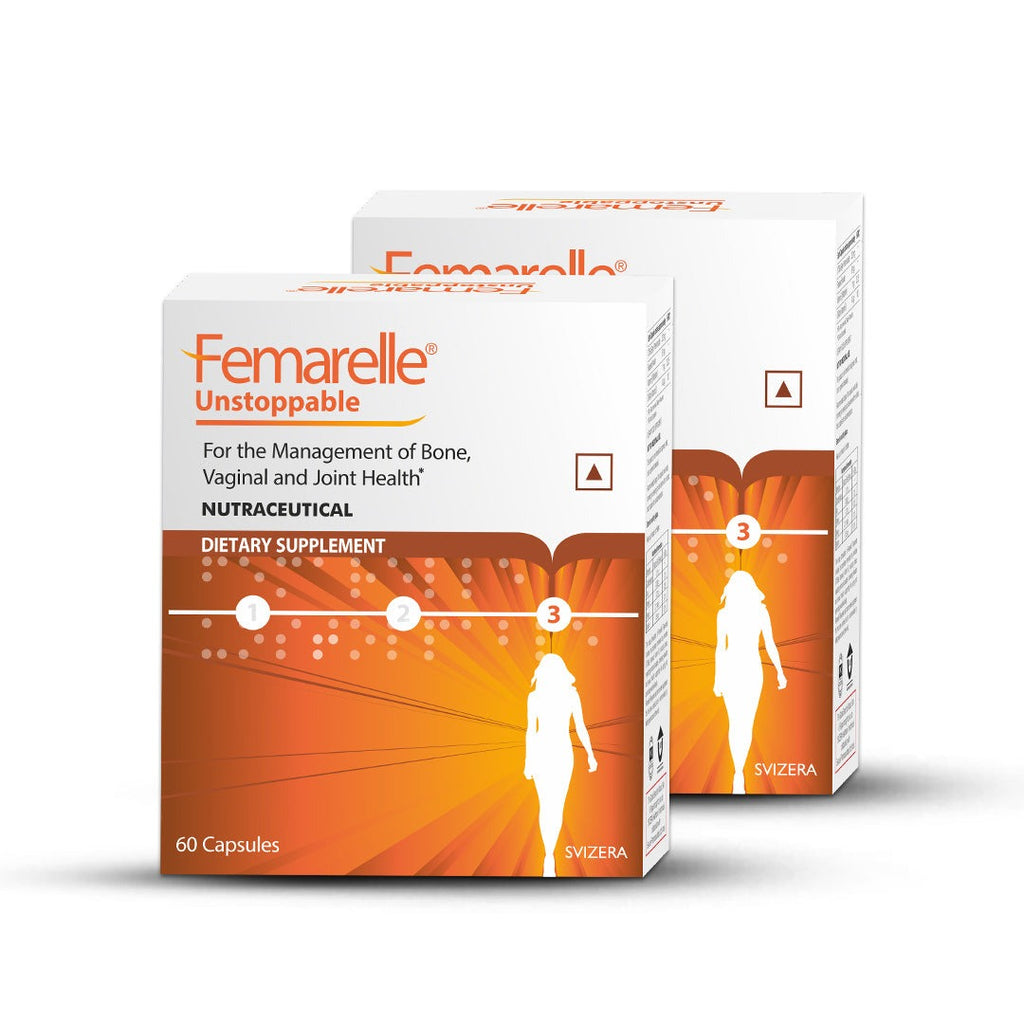 Femarelle® Unstoppable Postmenopause Supplements | 60-80+ Women | Joint, Bone, Muscle & Vaginal Health Support | 8 Million+ Customers, Global Brand
