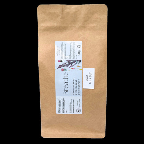 LUNG SUPPORT - Breathe Herbal Tea with Mullein & Mugwort