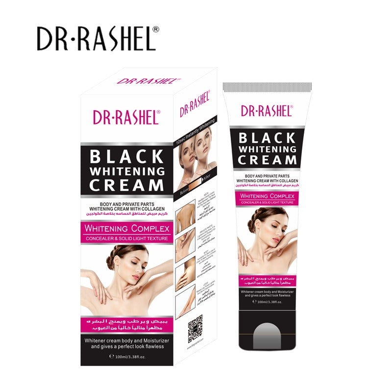 Black whitening cream