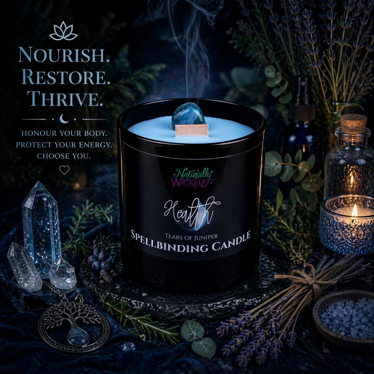 Spellbinding Health Candle
