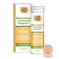 Electrolytes + Immune Support Effervescent Tablets Private Label | Vitamin C + Electrolytes - Peach, Lemon or Orange Flavor - Hydration & Immune Support | Private Label Fizzy Tablets Manufacturer