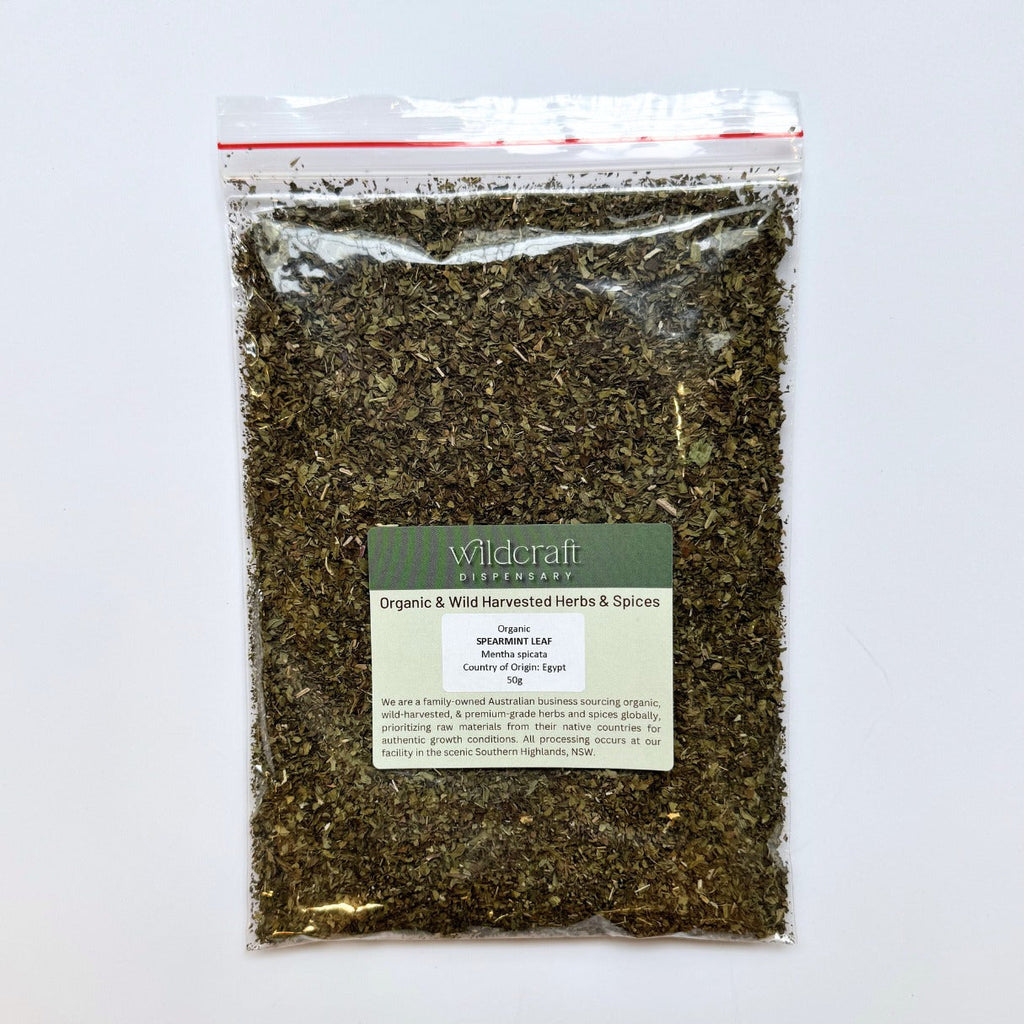 SPEARMINT LEAF ORGANIC 50g Mentha spicata
