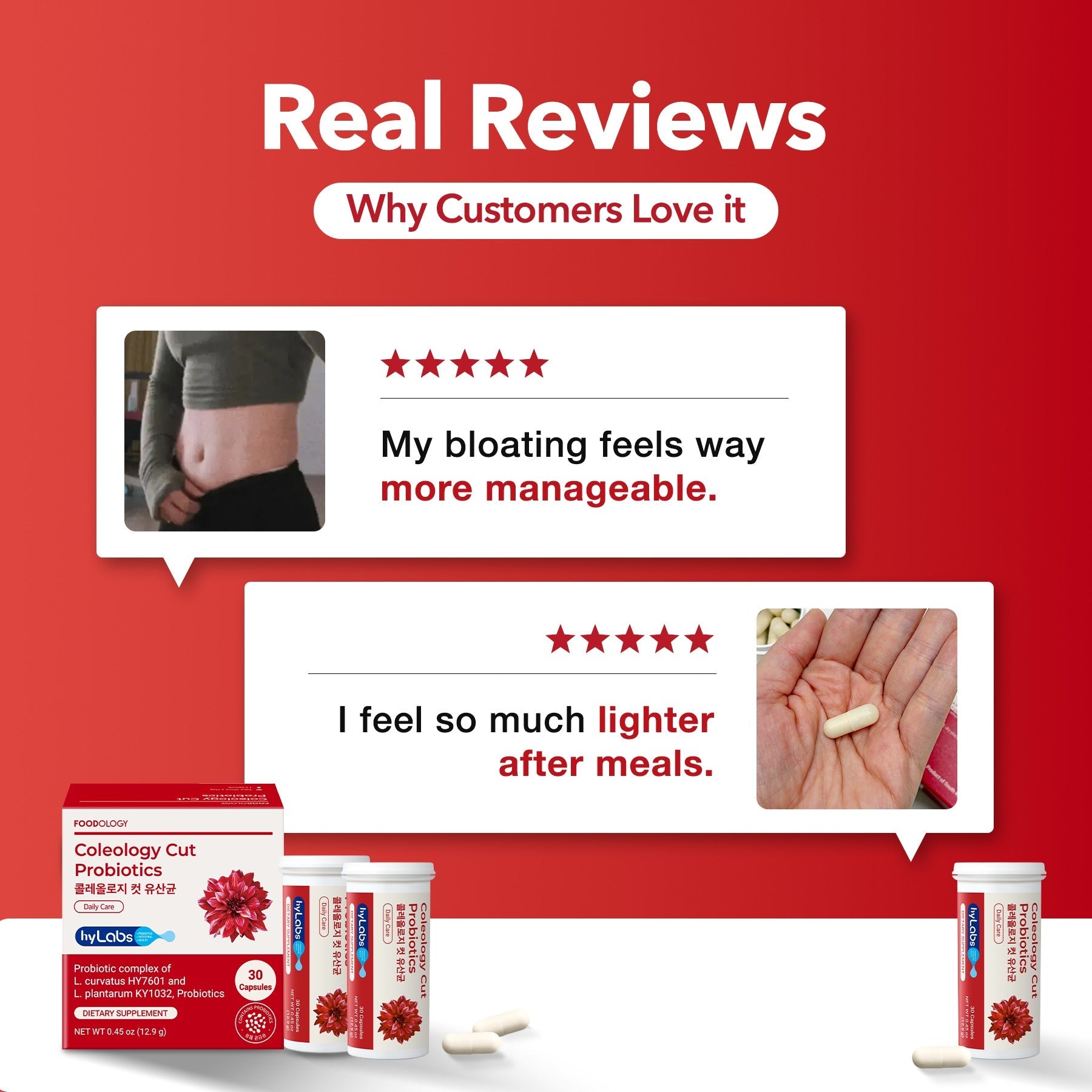 Diet Probiotics for Weight Management & Immune Support
