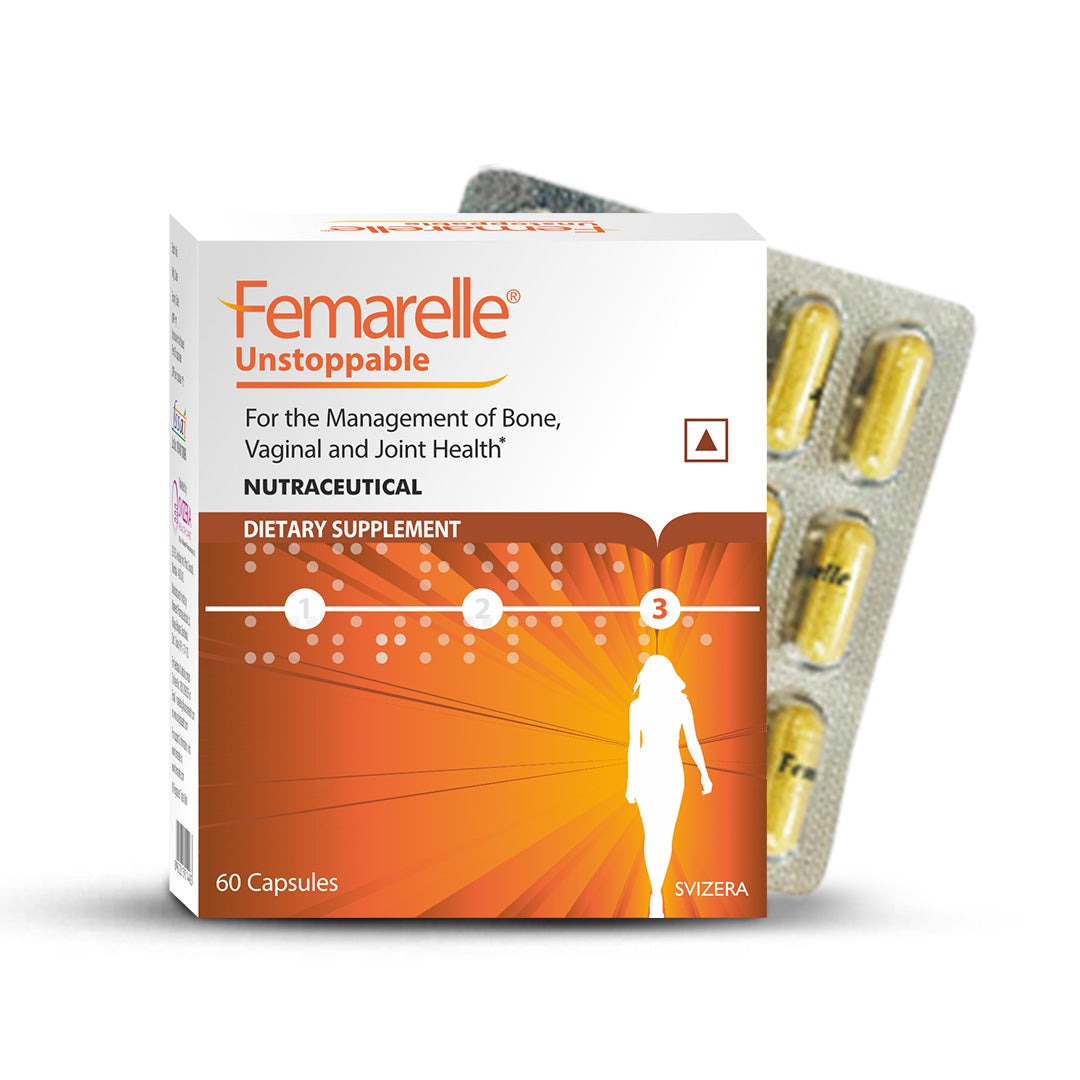 Femarelle® Unstoppable Postmenopause Supplements | 60-80+ Women | Joint, Bone, Muscle & Vaginal Health Support | 8 Million+ Customers, Global Brand