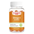 Omega 3 Fish Oil Gummies SUGAR-FREE Private Label (PECTIN) | Omega 3 Fish Oil (from Tuna) | Private Label Gummy Manufacturer