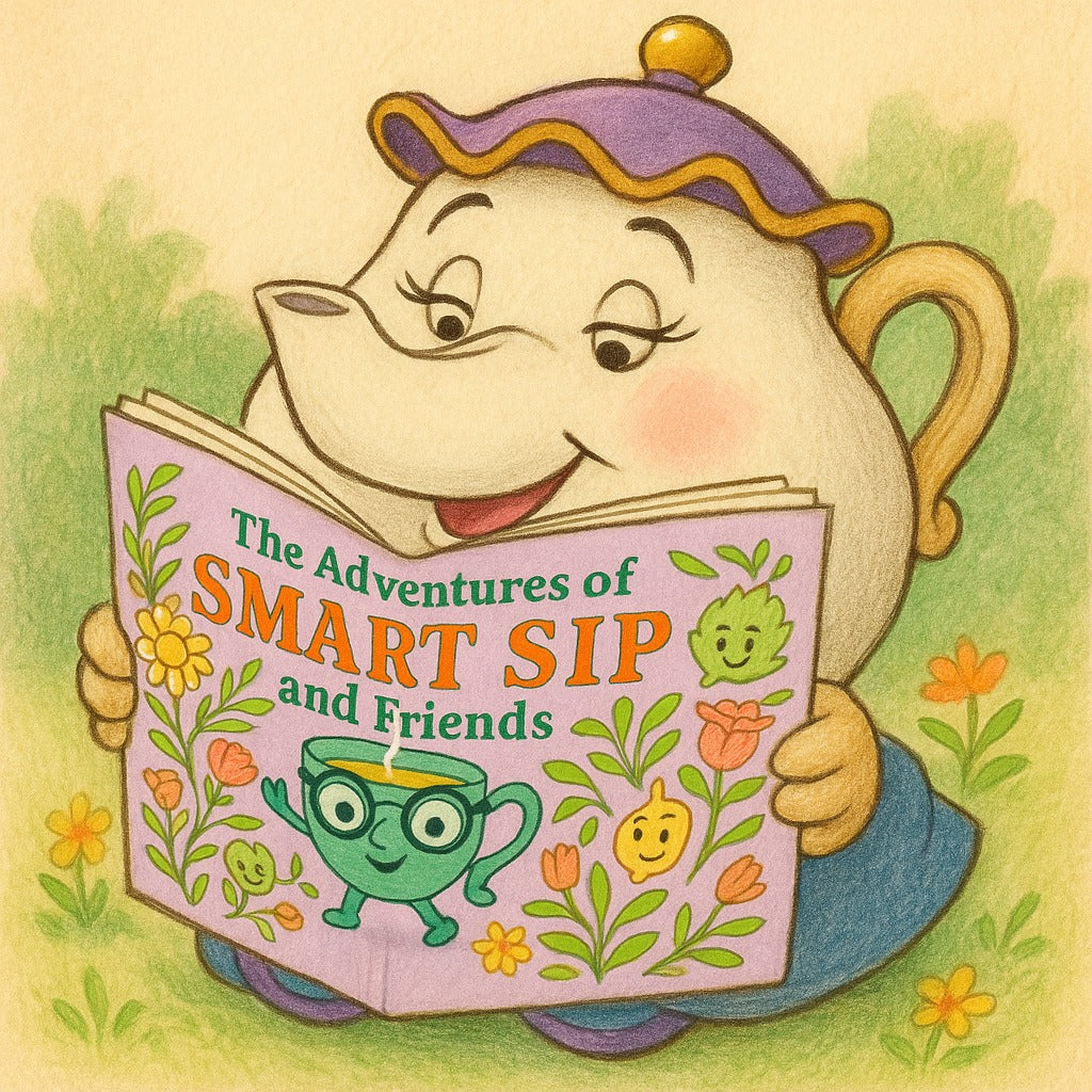Smart Sip: Tea Around the World Coloring & Activity Book