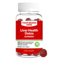 Liver Detox Gummies Private Label (PECTIN) | Milk Thistle + Turmeric | Private Label Gummy Manufacturer