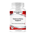 Healthy Veins & Circulation Support Softgels White Label | Horse Chestnut Extract 250mg - Private Label Softgels Manufacturer