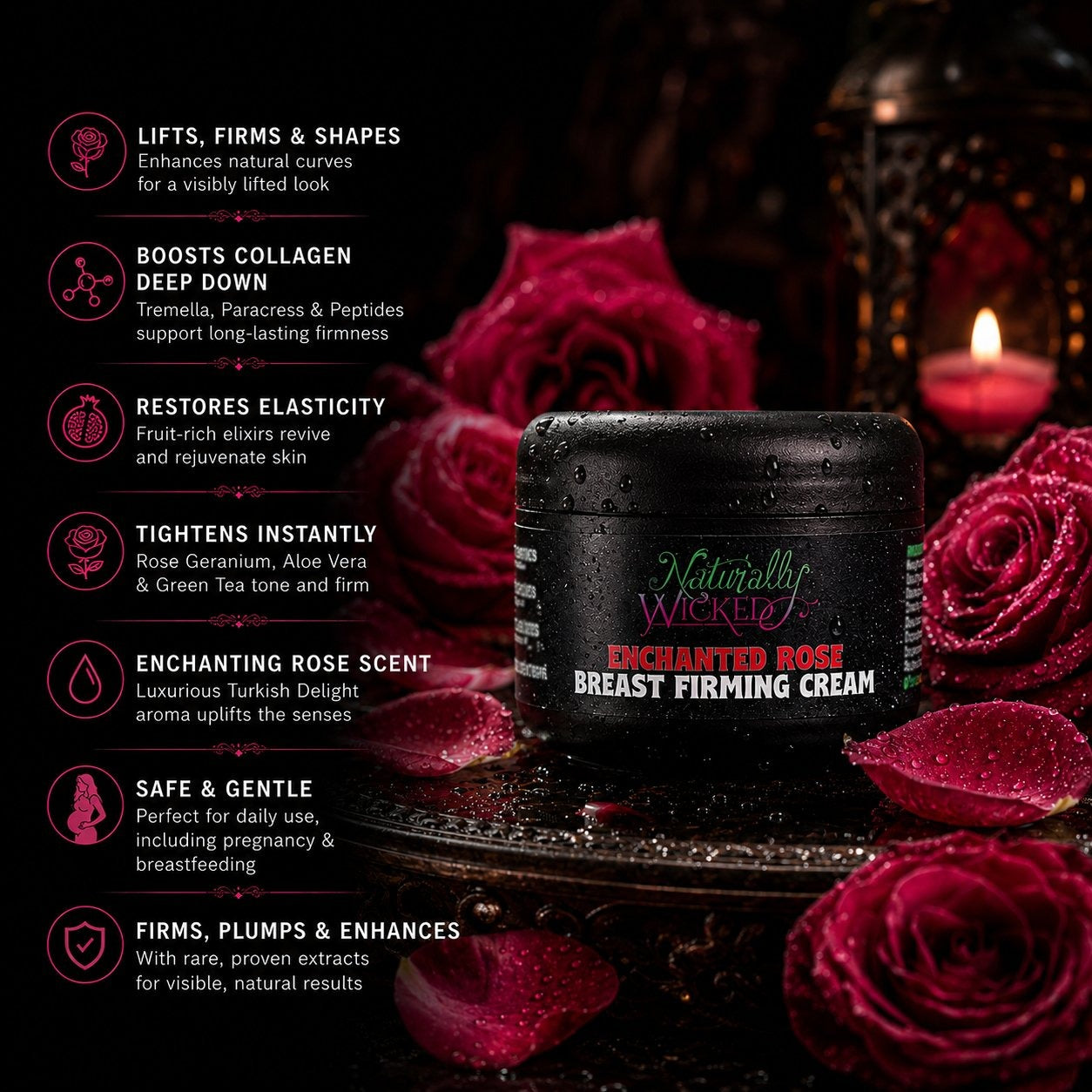 Enchanted Rose Breast Firming Cream