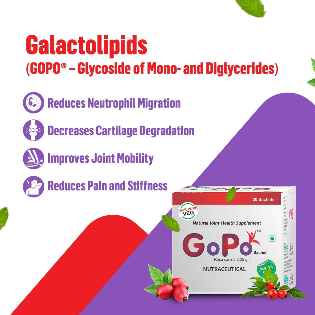 GoPoTM Rosehip Powder Veg Collagen Builder Supplement | Rich in Vitamin C, Calcium, Magnesium and Antioxidants | Supports Joint Health, Immunity, Healthy Skin, Collagen Formation | 100% Veg; Sugar Free | 30 x 2.25g Sachets