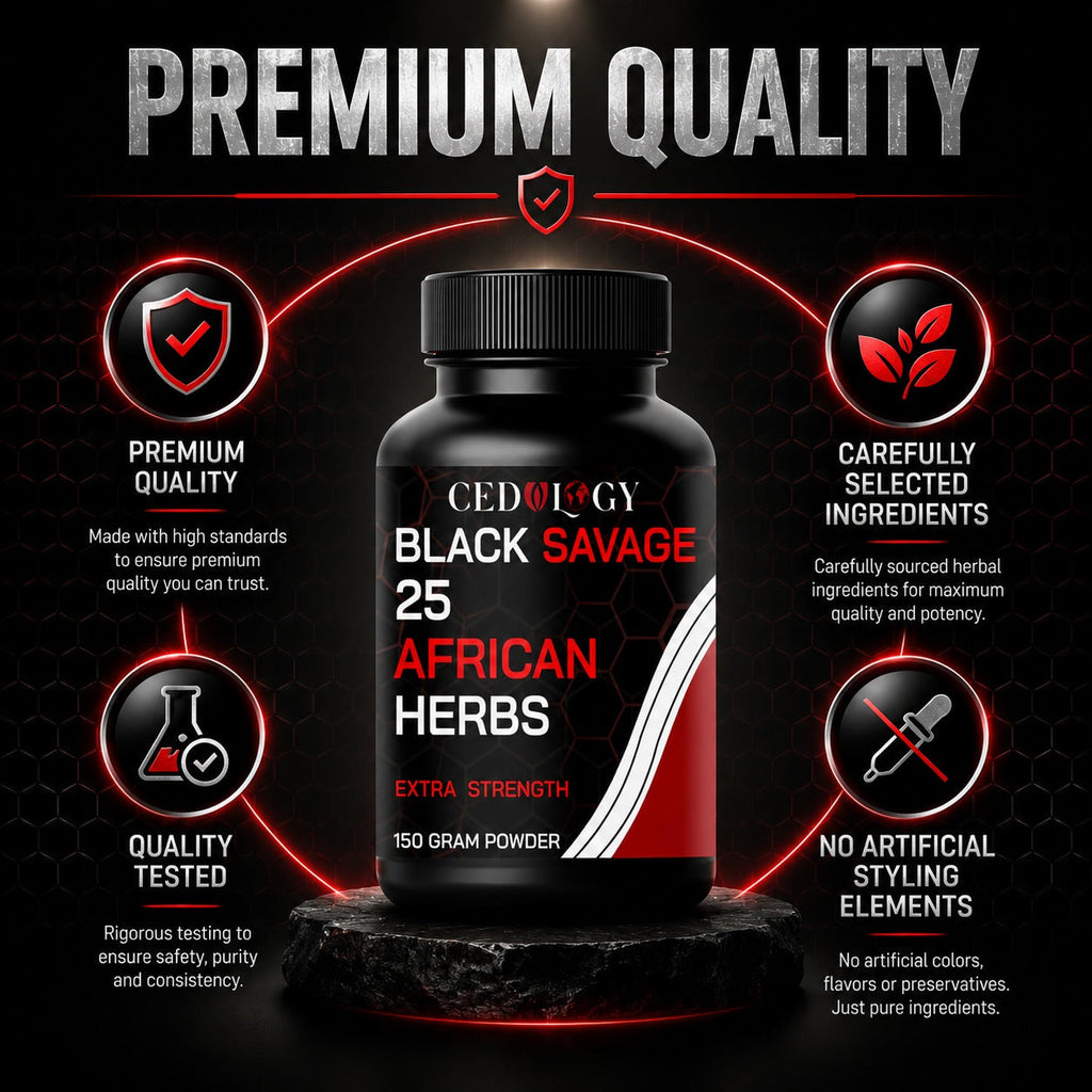 Black Savage - 25 Herbal Blend Powder (150g)