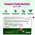 Calpanto Forte 10x10 Capsules | Multivitamin & Antioxidant Support | Spirulina, Vitamin E & B-Complex for Energy, Immunity & Healthy Skin