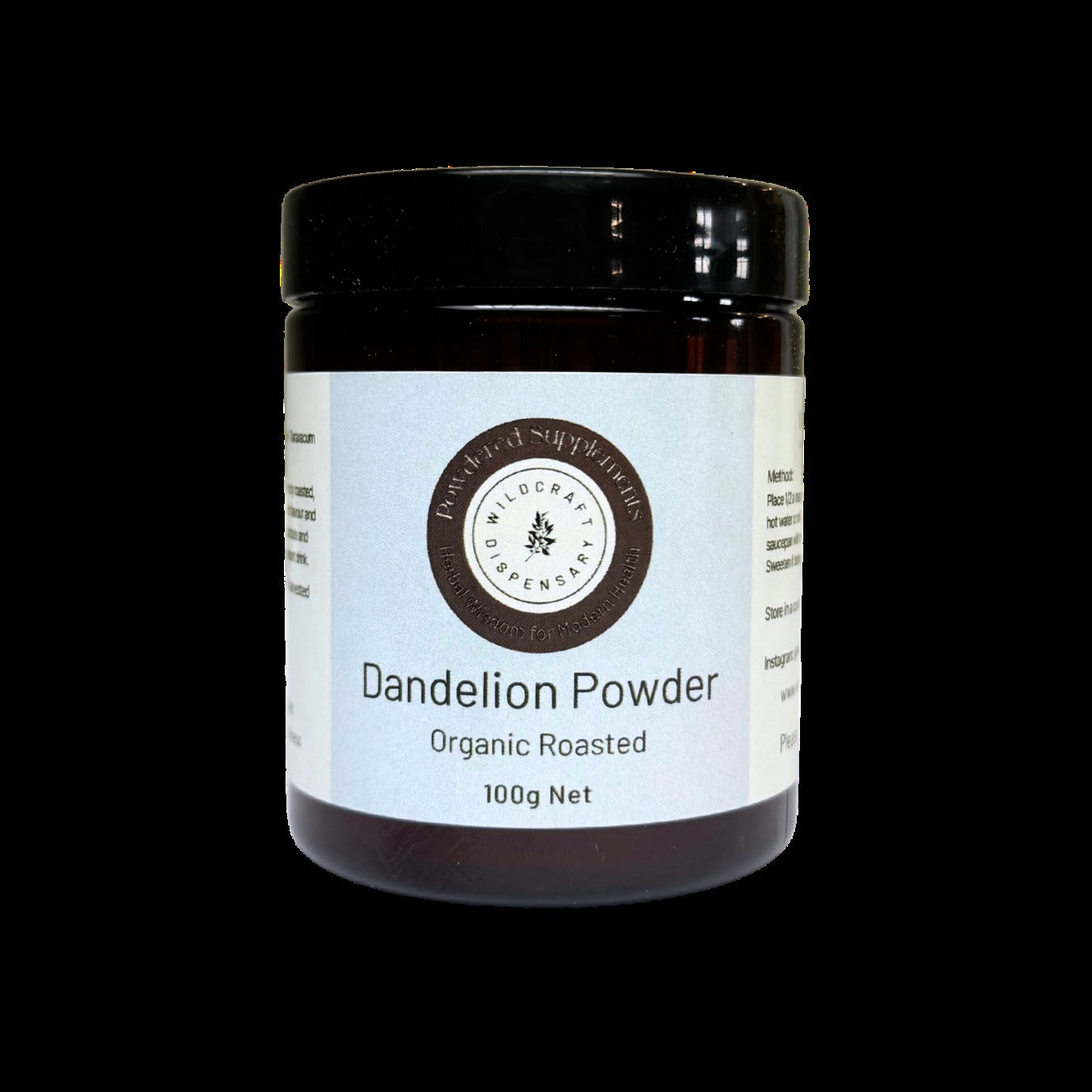 DANDELION ORGANIC Roasted Powder 100g